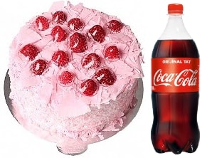 4-6 Kişilik Frambuazlı Pasta Kapınıza