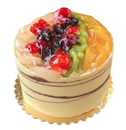 Butik Tat Keyfi 6-9 Kişilik Taze Meyveli Pasta