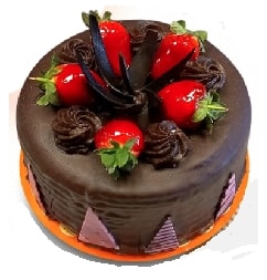 Romantik Akşamlar İçin 2-3 Kişilik Çikolatalı Pasta