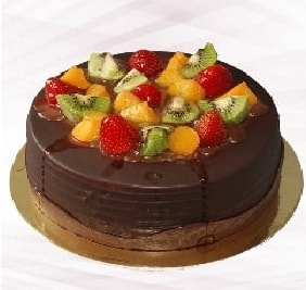 Zengin Tatlı 6-9 Kişilik Karışık Meyveli Çikolatalı Enfes